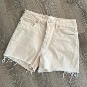 H&M high waisted denim shorts